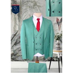 Green Men Suit 3 Piece