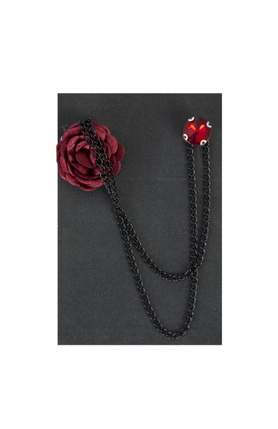 Burgundy Collar Ornamental