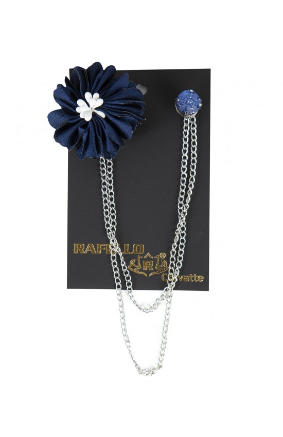 Navy Blue Collar Ornamental