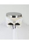 White Ornamental Bow Tie