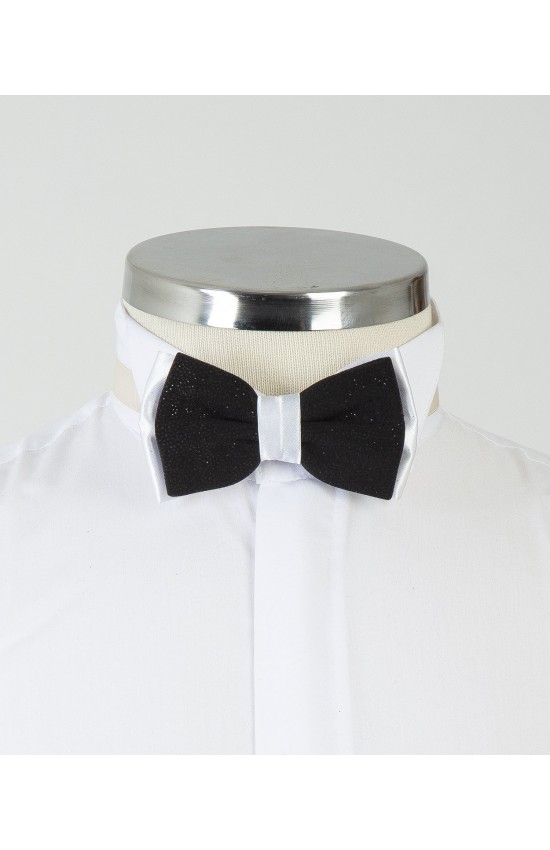 Black Sparkled Special Bow Tie