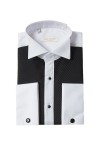 Black and White Tuxedo Shirt