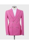 Light Pink Velvet Suit
