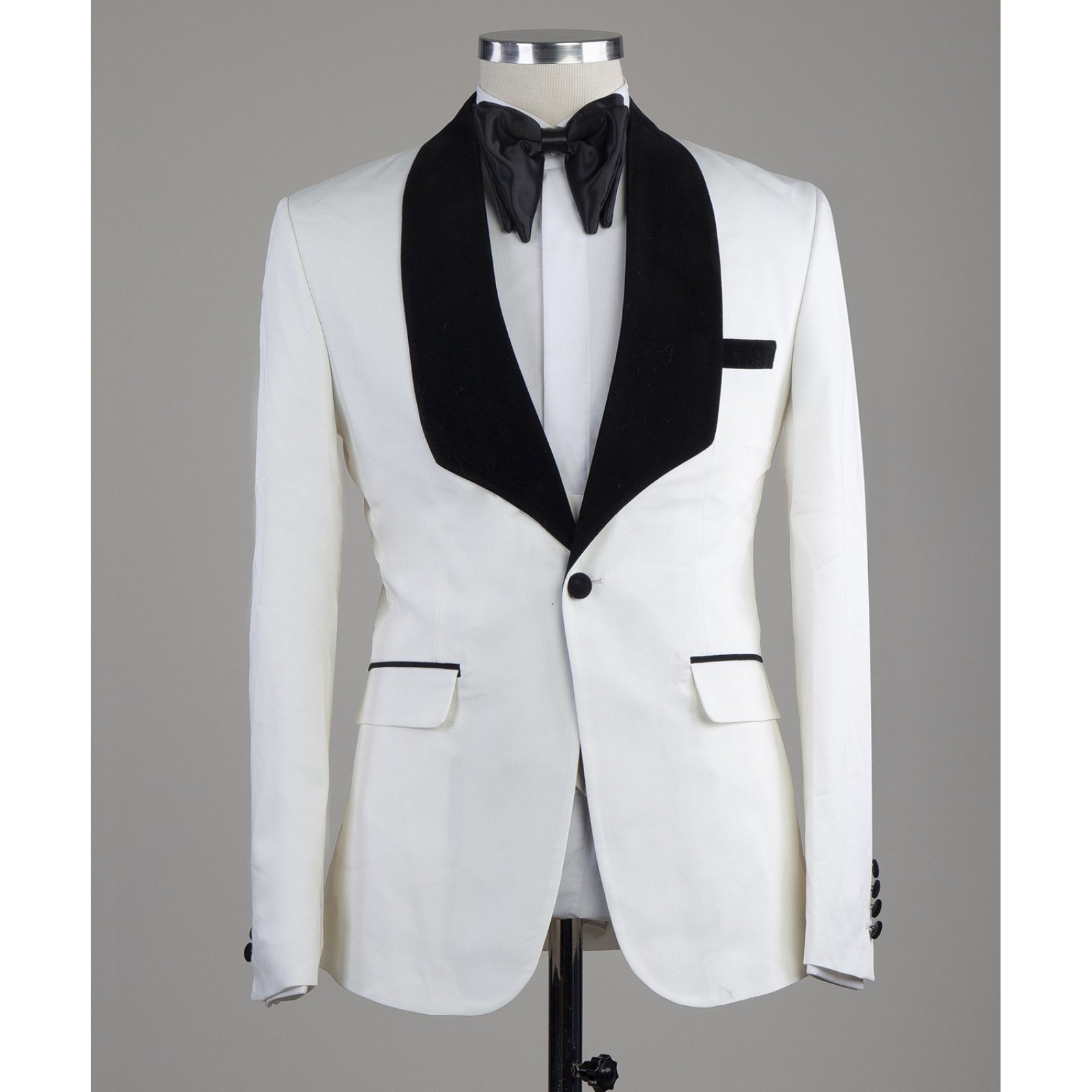 White and Black Tuxedo