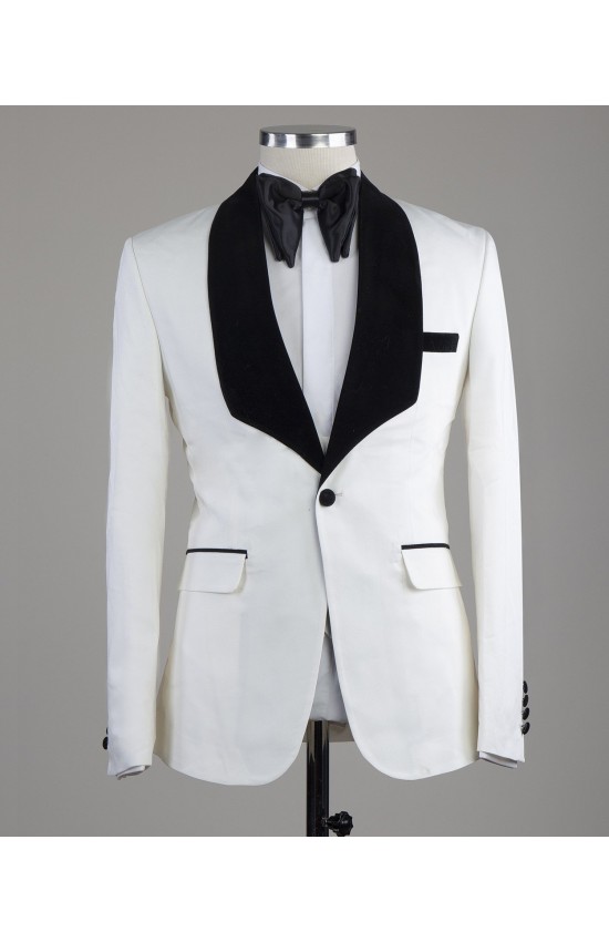 White and Black Tuxedo