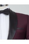 Burgundy Tuxedo