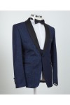 Navy Blue Sparkled Tuxedo