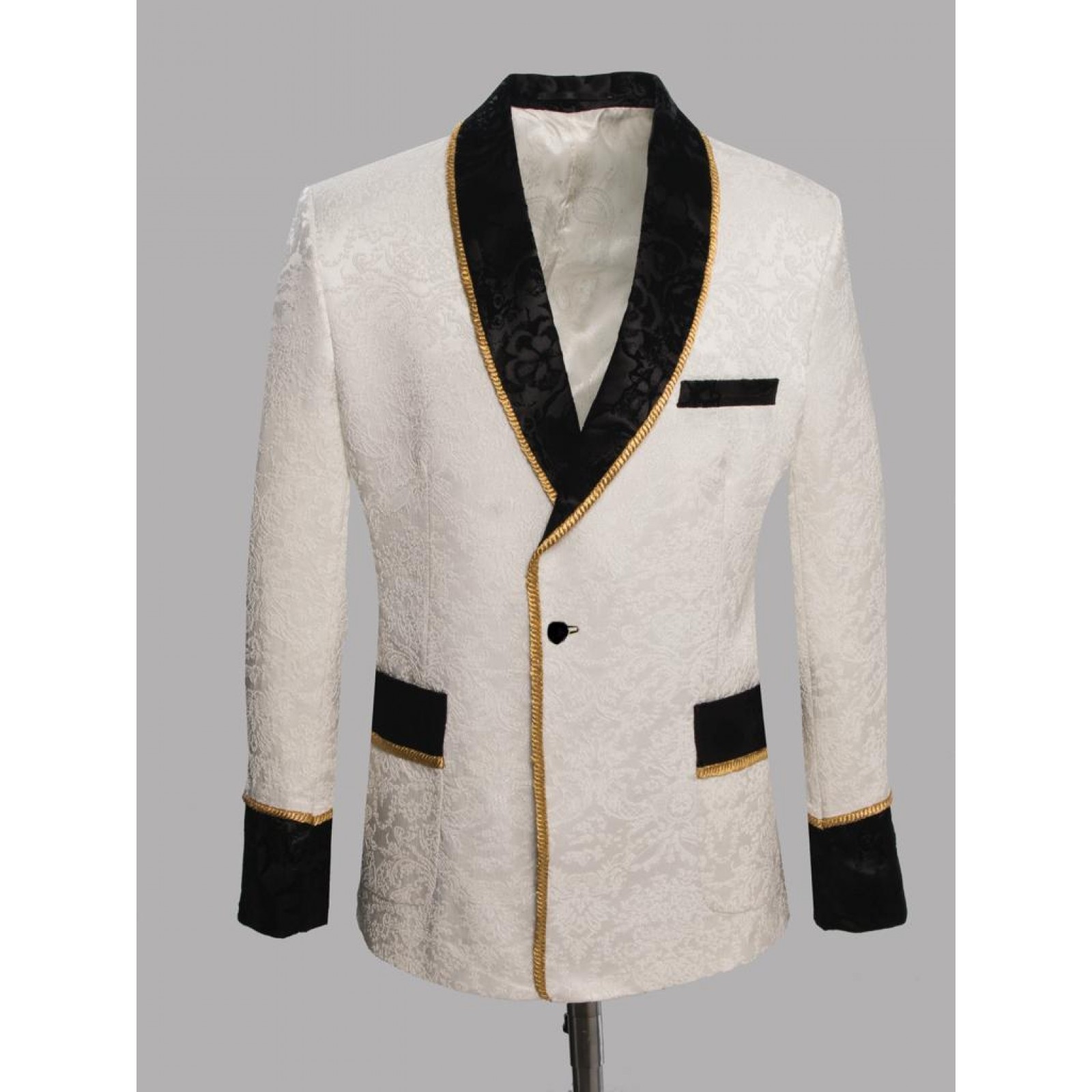 Double Breasted One Button Tuxedo