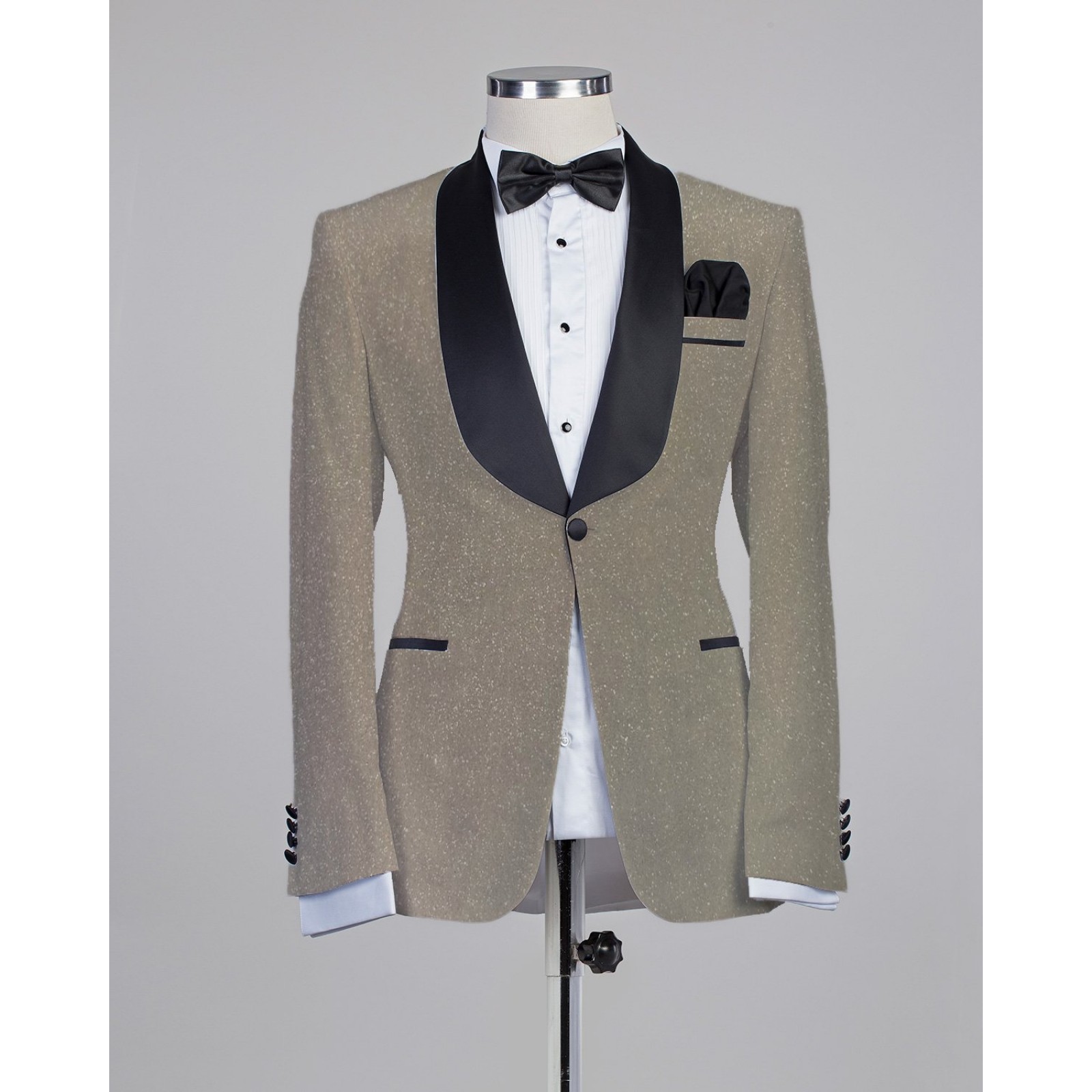 Gold Sparkled Tuxedo