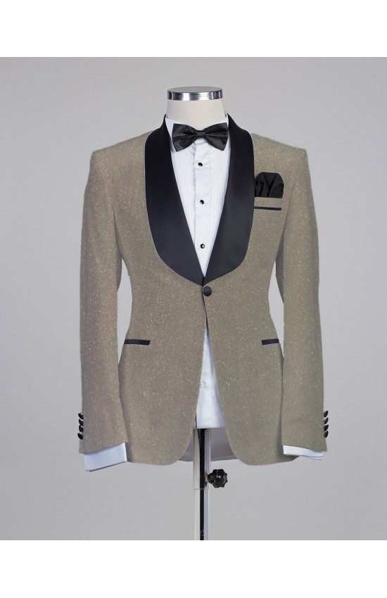 Gold Sparkled Tuxedo