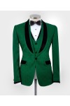 Green Patterned Tuxedo