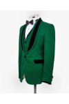 Green Patterned Tuxedo