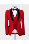 Red Patterned Tuxedo