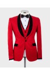 Red Patterned Tuxedo
