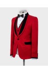 Red Patterned Tuxedo