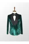 Green Velvet Tuxedo