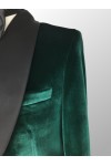 Green Velvet Tuxedo