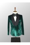 Green Velvet Tuxedo
