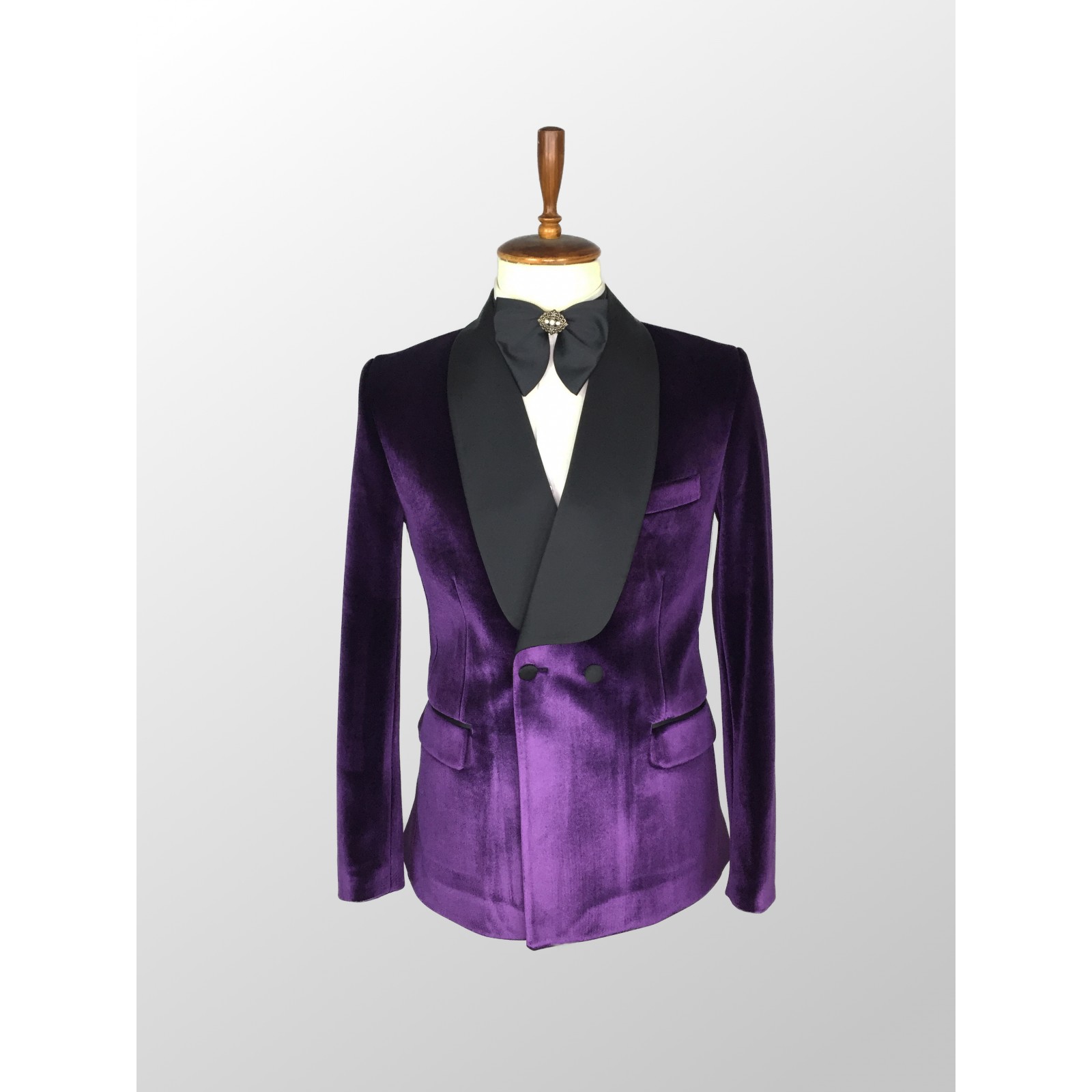 Purple Velvet Tuxedo