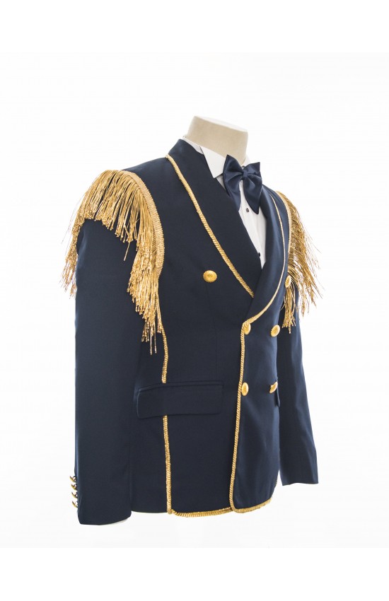 Ceremonial Navy Blue Tuxedo