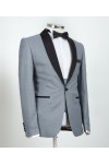 Gray Sparkled Tuxedo